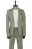 Single Buttons 2 Piece Beige Men Suit - Wessi sold by Wessi