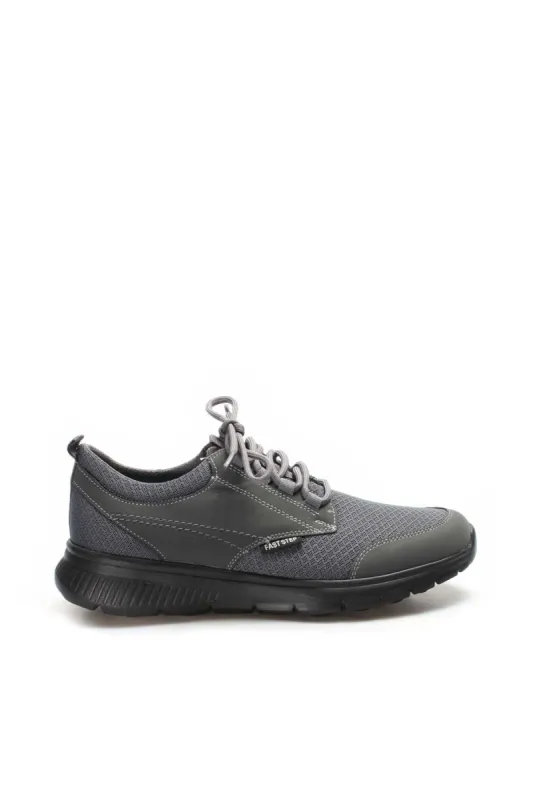Men's Grey Mesh Athletic Shoes with Rubber Sole - Wessi sold by Wessi