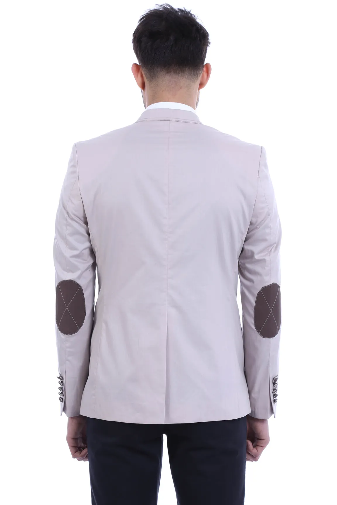 Patched Light Beige Blazer - Wessi sold by Wessi product image thumbnail 2