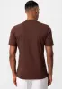 Men's Brown Slim Fit Basic T-Shirt - Wessi sold by Wessi