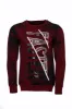 Patterned Slim Fit Brown Sweatshirt - Wessi sold by Wessi