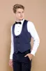 Detachable Lapel Navy Blue Men Tuxedo - Wessi sold by Wessi