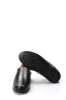 Men's Black Leather Slip-On Loafers with Perforated Detailing - Wessi sold by Wessi