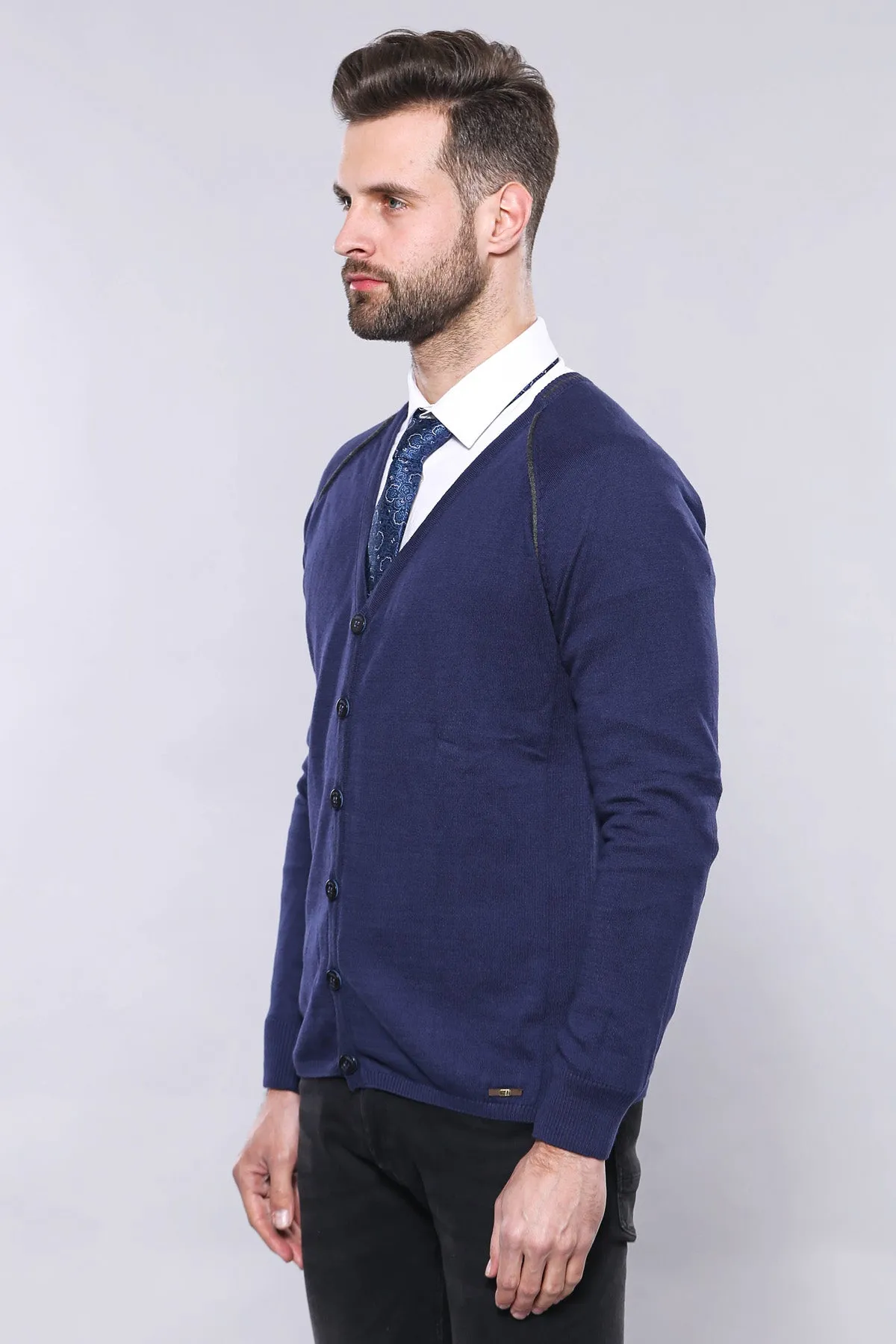 Cotton Knitwear Navy Blue - Wessi sold by Wessi product image thumbnail 3
