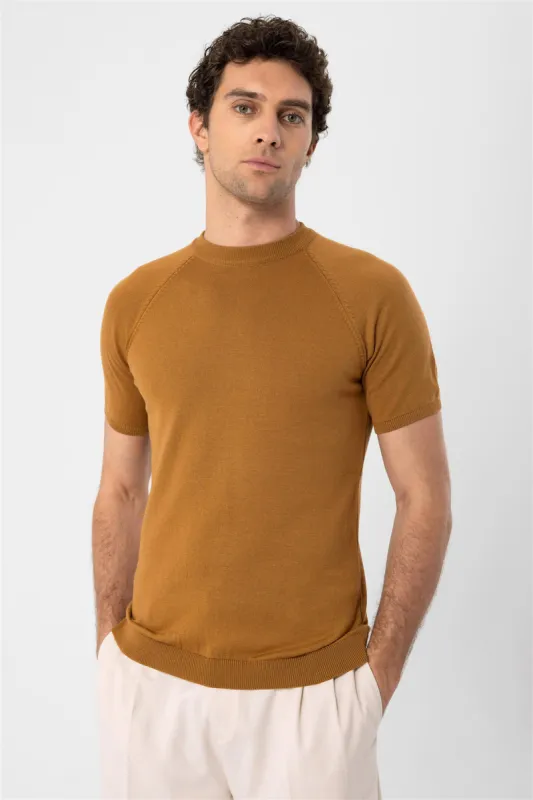 Tabac Crew Neck Knitwear T-Shirt - Wessi sold by Wessi