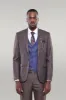 Brown Blue Checked Suit | Wessi sold by Wessi
