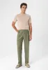 Men's Beige Crew Neck Slim Fit T-Shirt - Wessi sold by Wessi