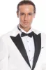 Velvet Slim Fit White Men Tuxedo Jacket - Wessi sold by Wessi