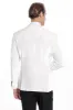 Velvet Slim Fit White Men Tuxedo Jacket - Wessi sold by Wessi