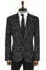 Slim Fit Patterned Sport Black Men Blazer - Wessi sold by Wessi