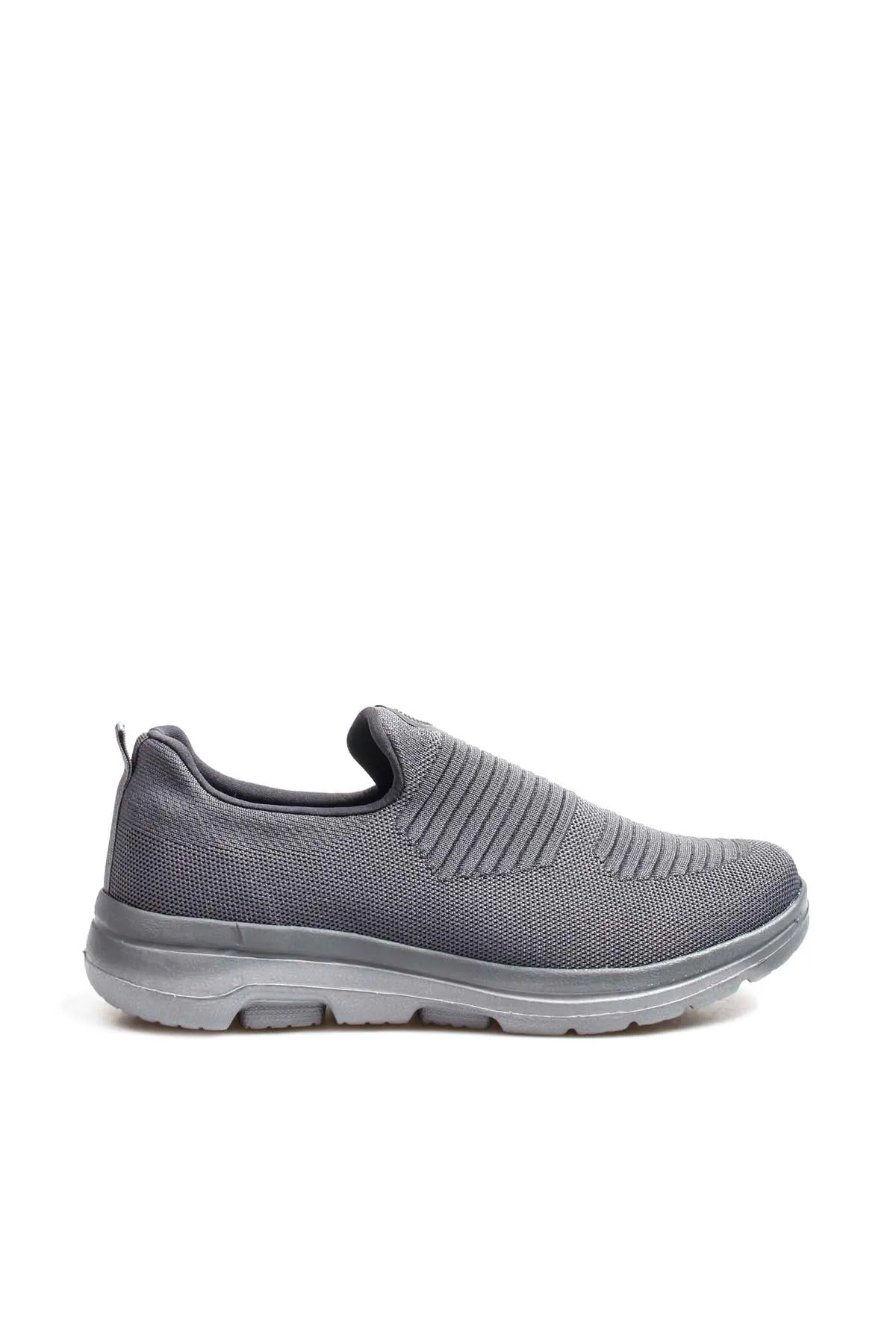 Men's Gray Knit Slip-On Sneakers-Wessi sold by Wessi