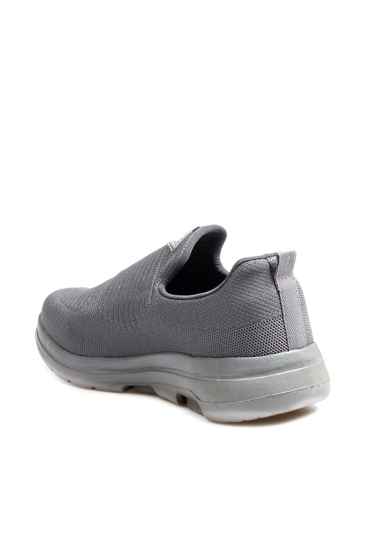 Men's Gray Knit Slip-On Sneakers-Wessi sold by Wessi product image thumbnail 2