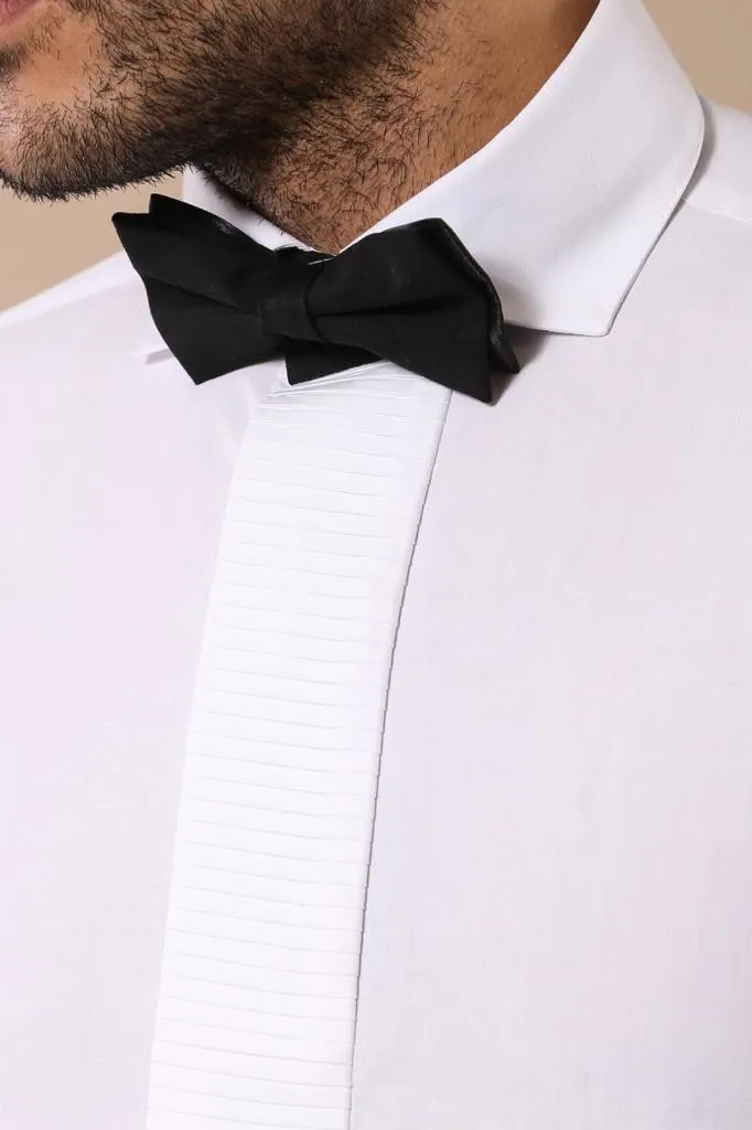 White Tuxedo Shirt | Wessi sold by Wessi product image thumbnail 2