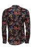 Tiger Patterned Slim Fit Long Sleeves Black Men Shirt - Wessi sold by Wessi