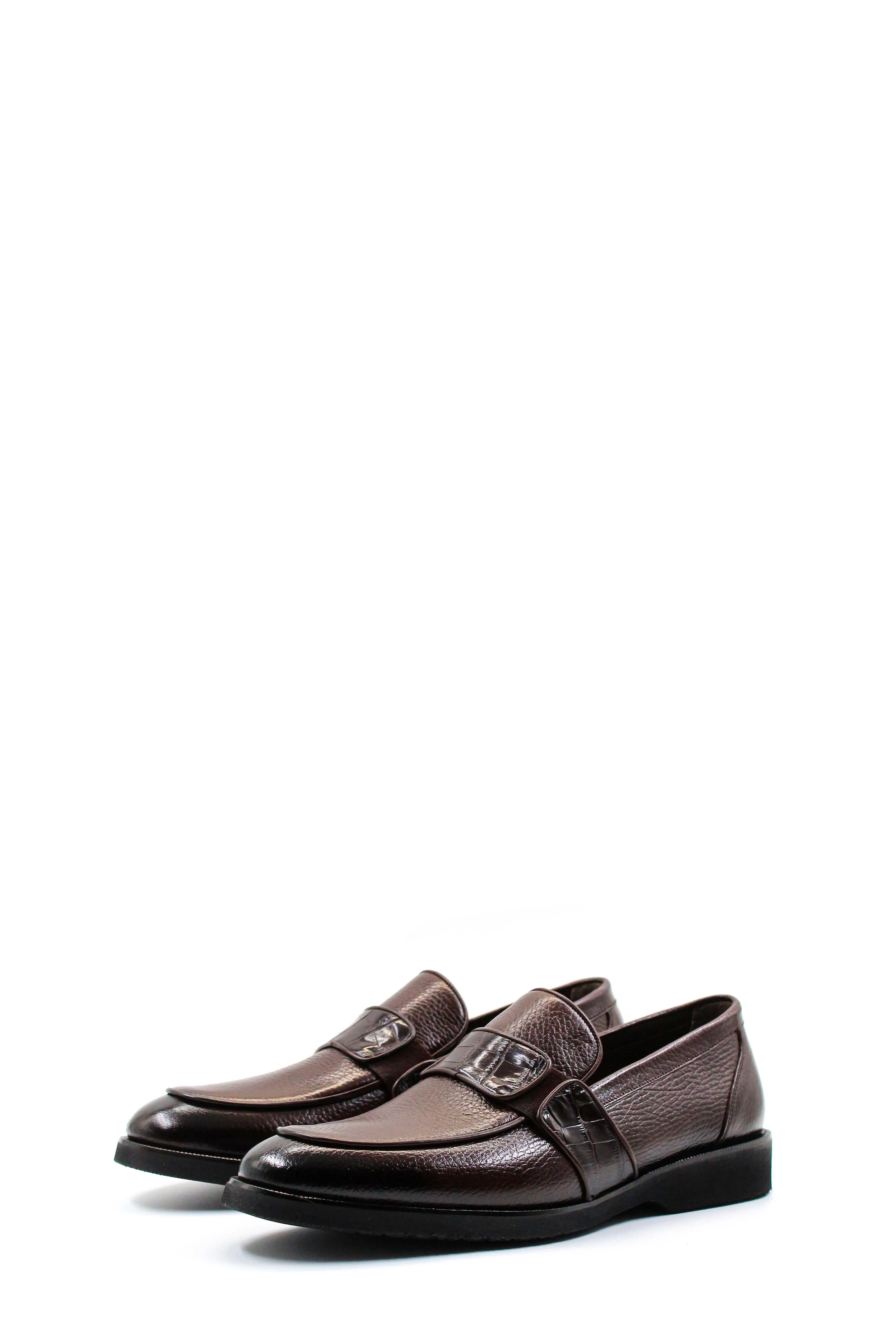 Men's Brown Leather Formal Loafers-Wessi sold by Wessi product image thumbnail 5