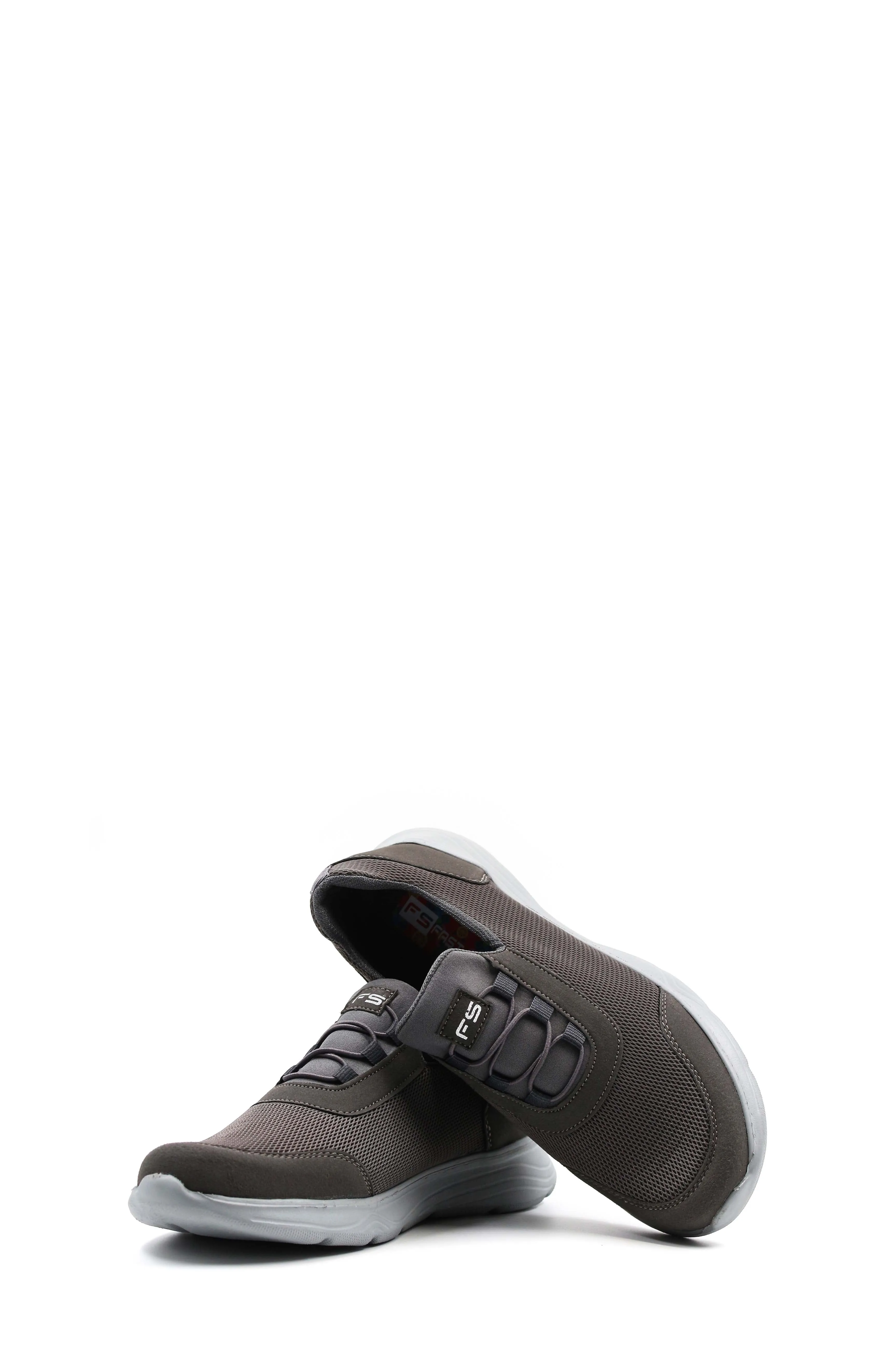 Men's Grey Slip-On Walking Shoes - Wessi sold by Wessi product image thumbnail 5