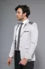 Double Buttons Bag Pocket Shoulder Piece Grey Jacket-Wessi sold by Wessi