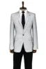 Patterned Slim Fit Grey Men Blazer - Wessi sold by Wessi