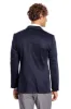 Navy Blue Plain Slim-Fit Jacket - Wessi sold by Wessi