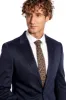 Navy Blue Plain Slim-Fit Jacket - Wessi sold by Wessi