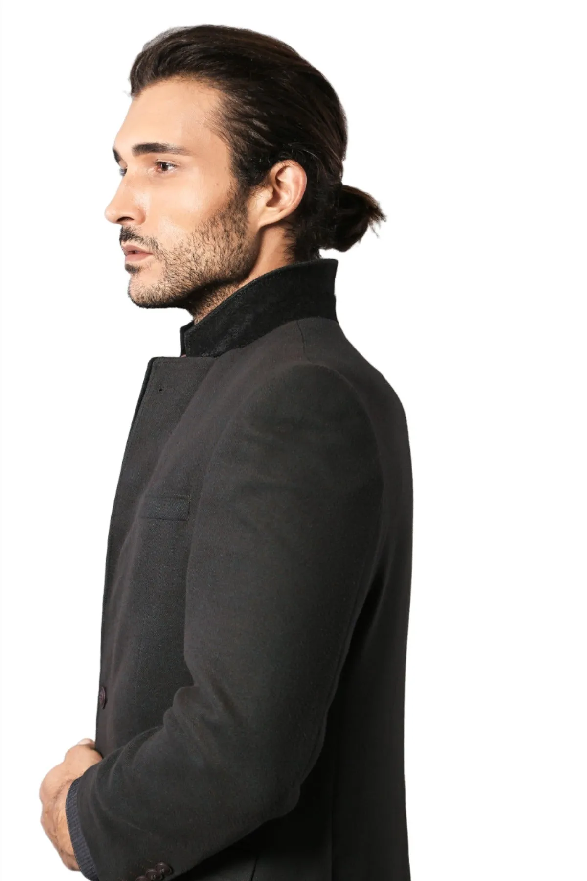 4 Drop Cachet Black Men Blazer - Wessi sold by Wessi product image thumbnail 4