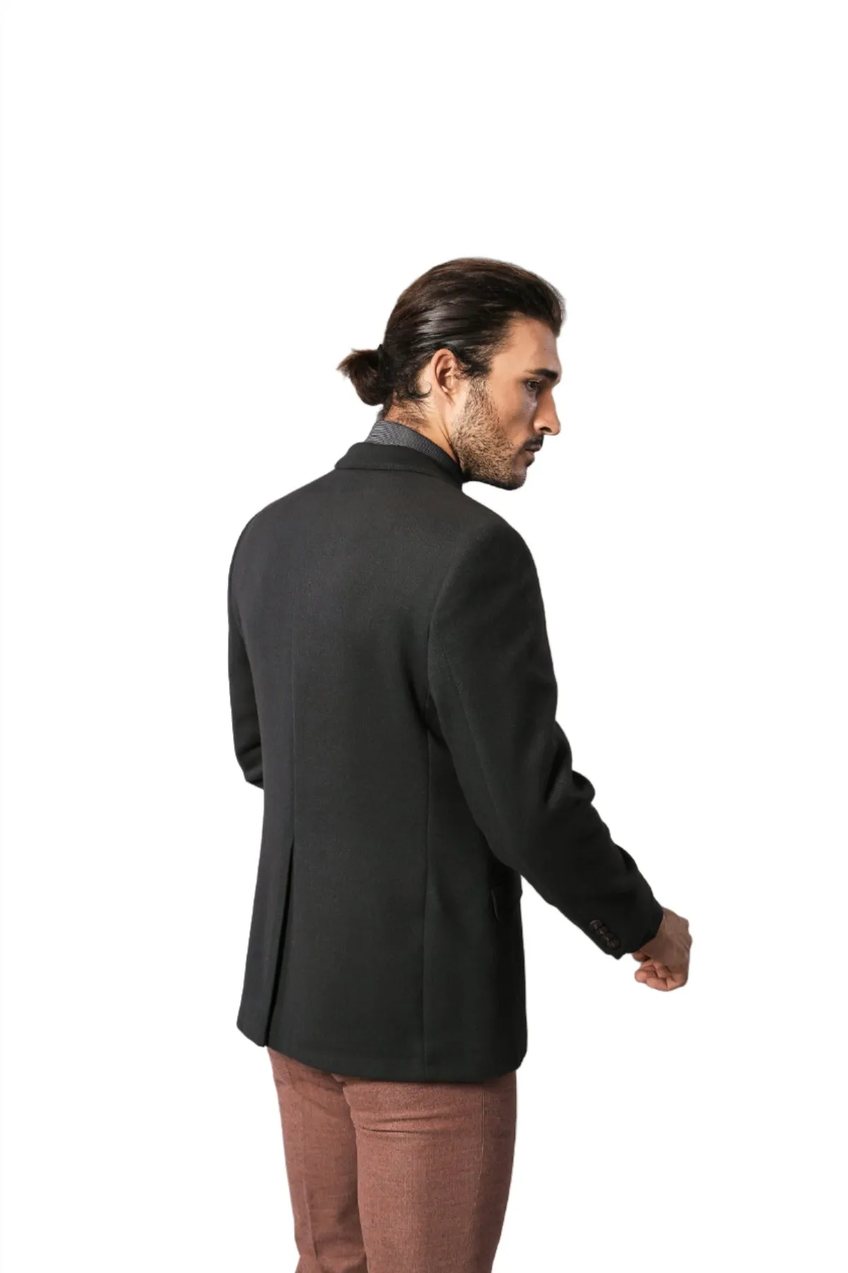 4 Drop Cachet Black Men Blazer - Wessi sold by Wessi product image thumbnail 5