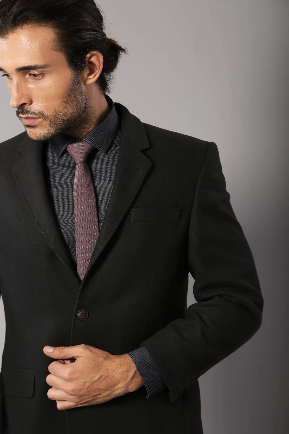 4 Drop Cachet Black Men Blazer - Wessi sold by Wessi product image thumbnail 2