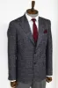 Checked Navy Blue Men Blazer ans Trousers Combination - Wessi sold by Wessi
