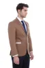 2 Button Bag Pocket Tan Jacket-Wessi sold by Wessi