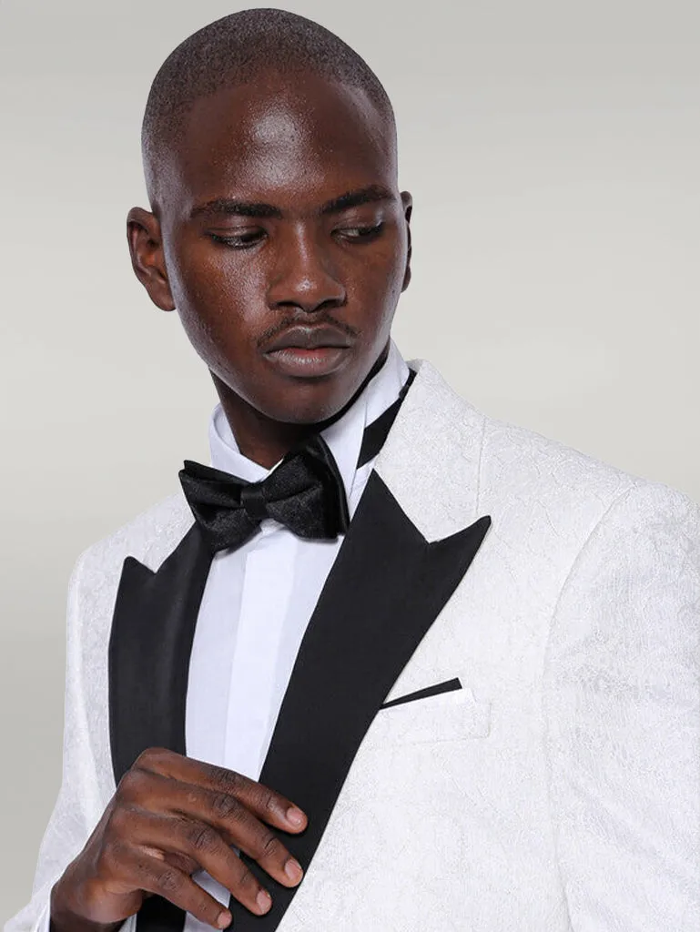 Grey Sparkly Patterned Party Blazer | Wessi sold by Wessi product image thumbnail 2