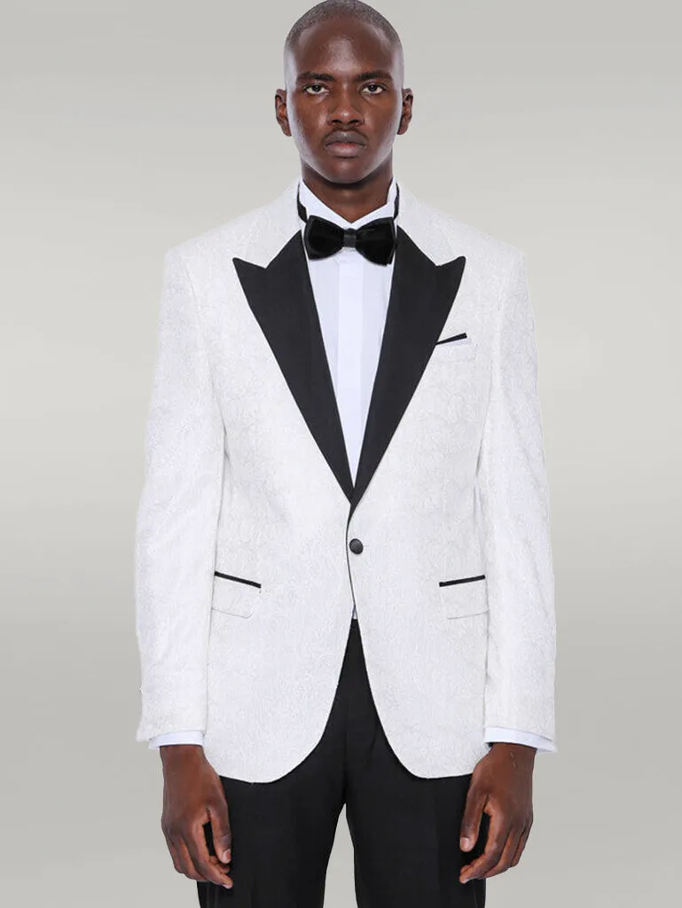 Grey Sparkly Patterned Party Blazer | Wessi sold by Wessi product image thumbnail 5