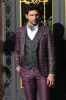 Slim Fit Patterned Checked Burgundy Men Suit - Wessi sold by Wessi