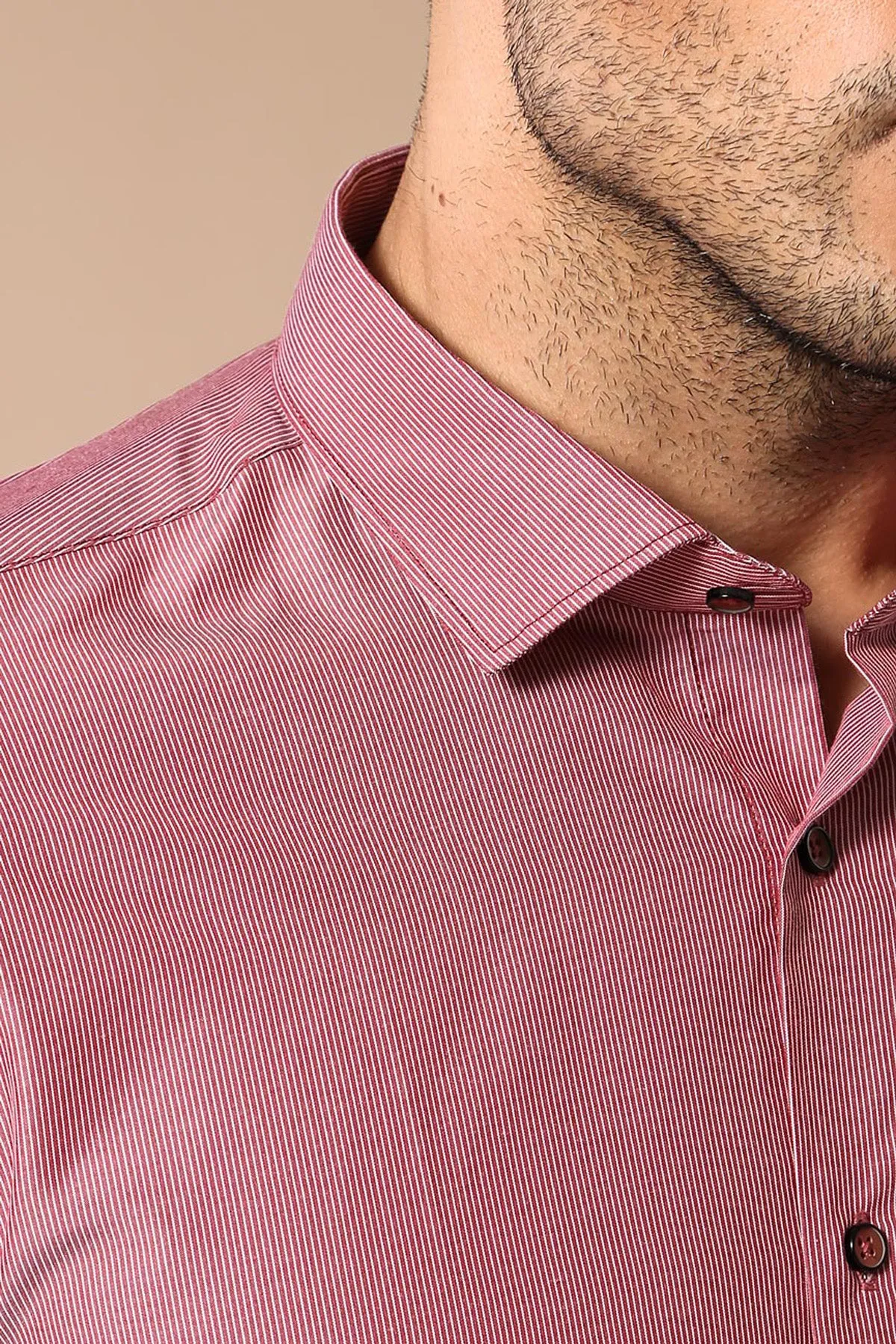 Burgundy Men's Shirt | Wessi sold by Wessi product image thumbnail 2