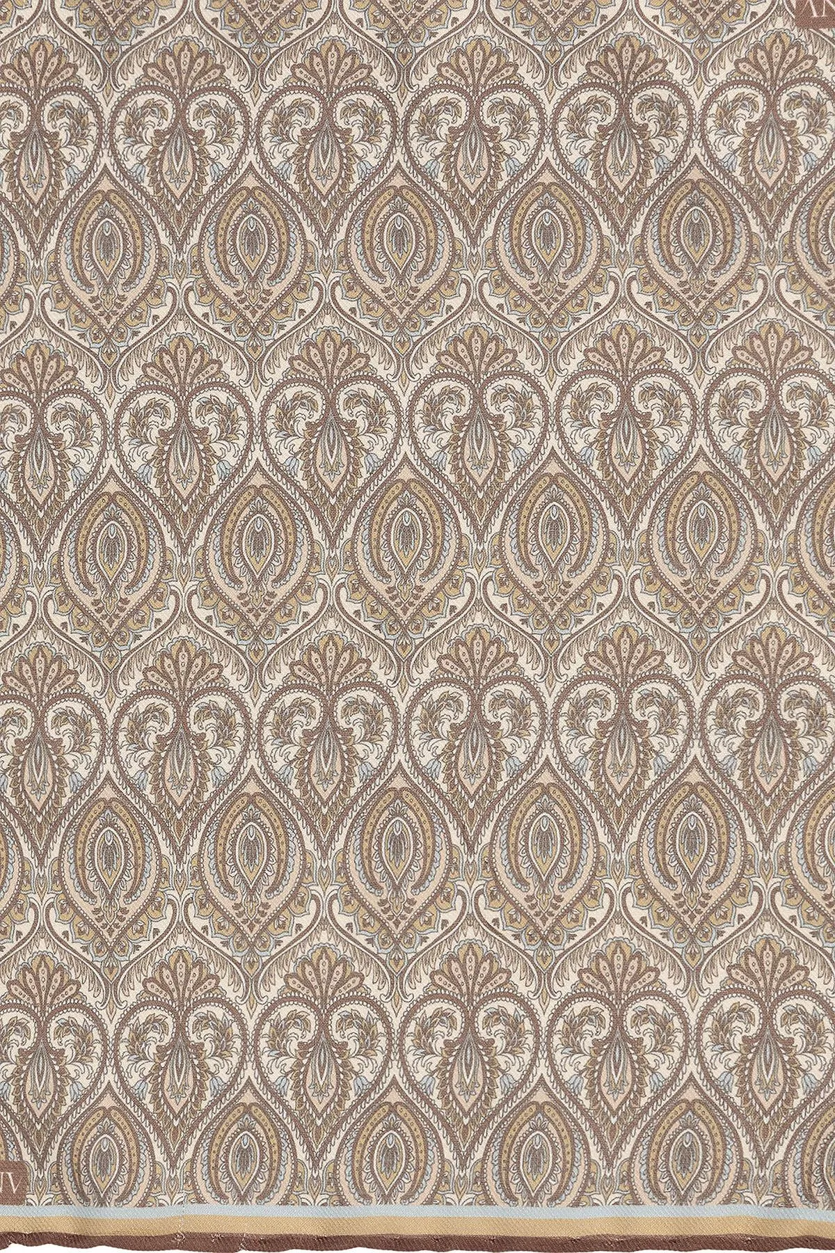 Men's Brown Patterned Scarf - Wessi sold by Wessi product image thumbnail 5