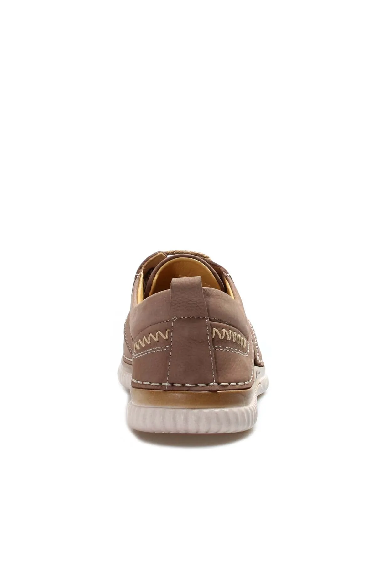 Men's Beige Perforated Slip-On Loafers with Cushioned Sole - Wessi sold by Wessi product image thumbnail 4