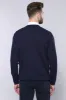 V Neck Dark Blue Knitwear | Wessi sold by Wessi