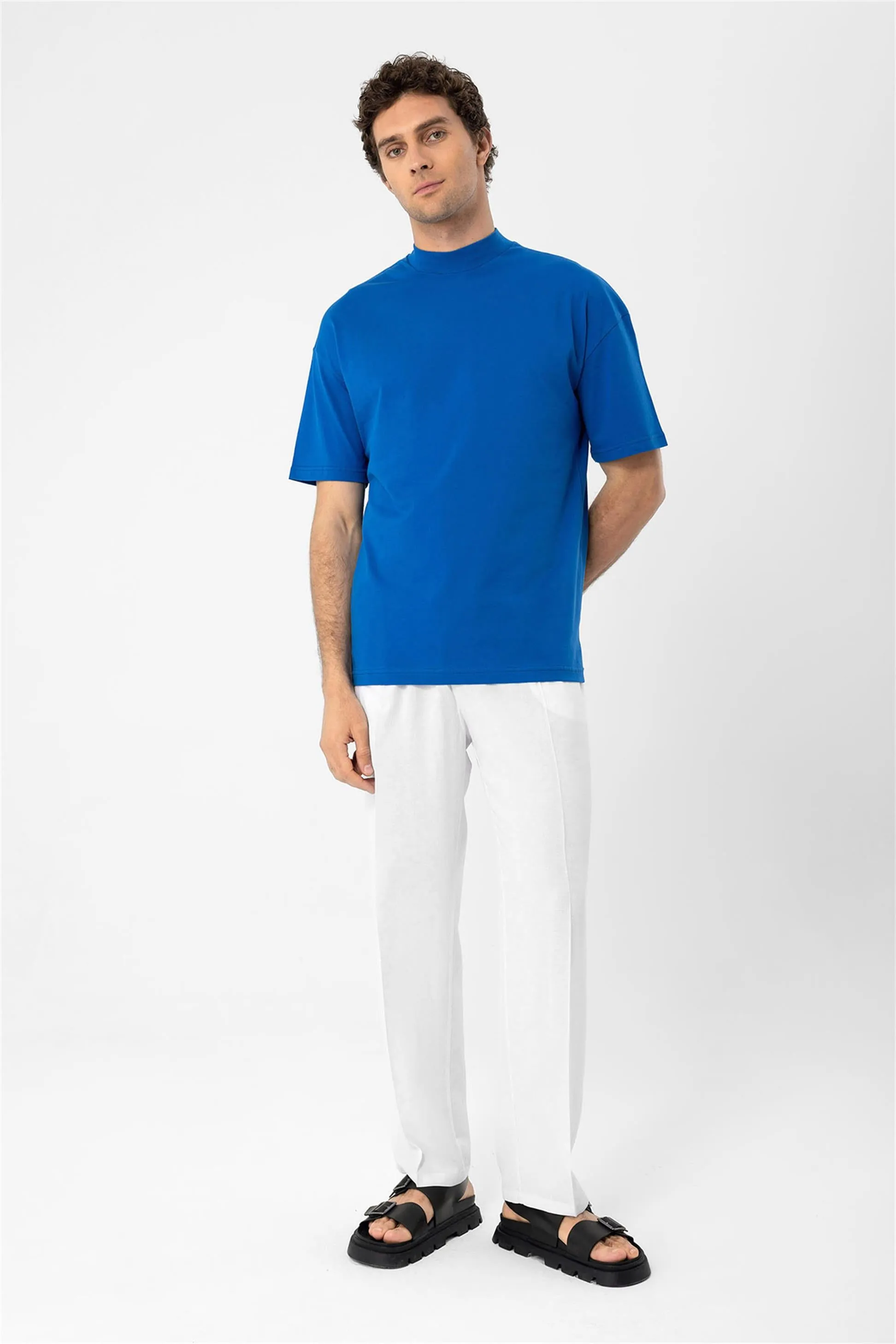 Men's Sax Relaxed Fit Basic T-Shirt - Wessi sold by Wessi product image thumbnail 2