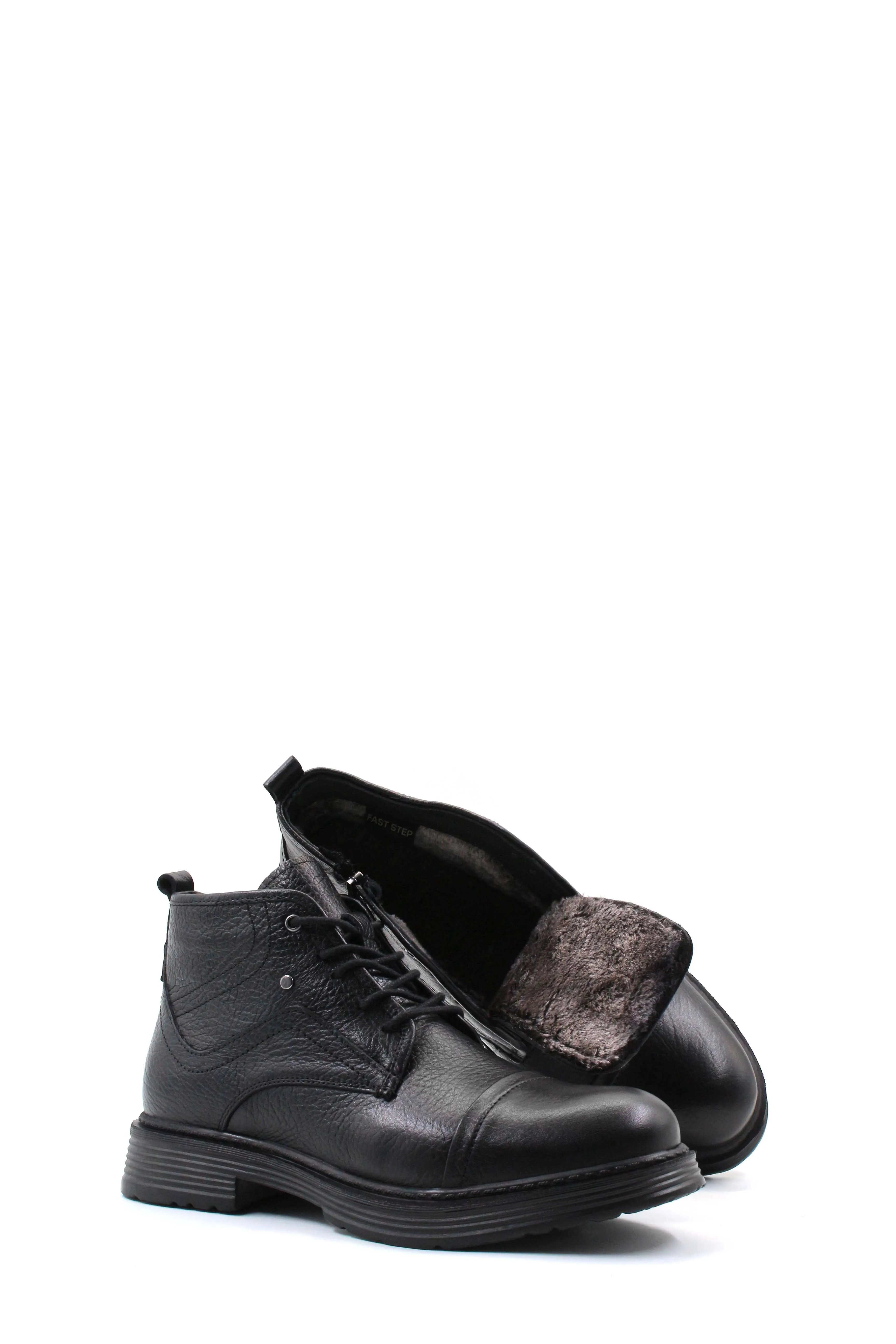 Hakiki Deri Erkek Klasik Bot 943SMA136 Siyah sold by Wessi product image thumbnail 4