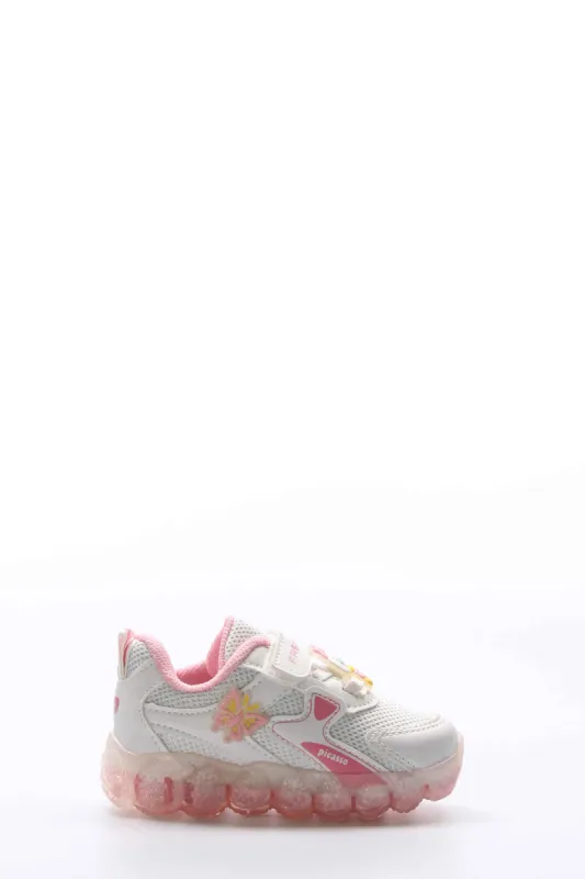Unisex Çocuk Sneaker Ayakkabı 461BA118 Beyaz Pembe sold by Wessi