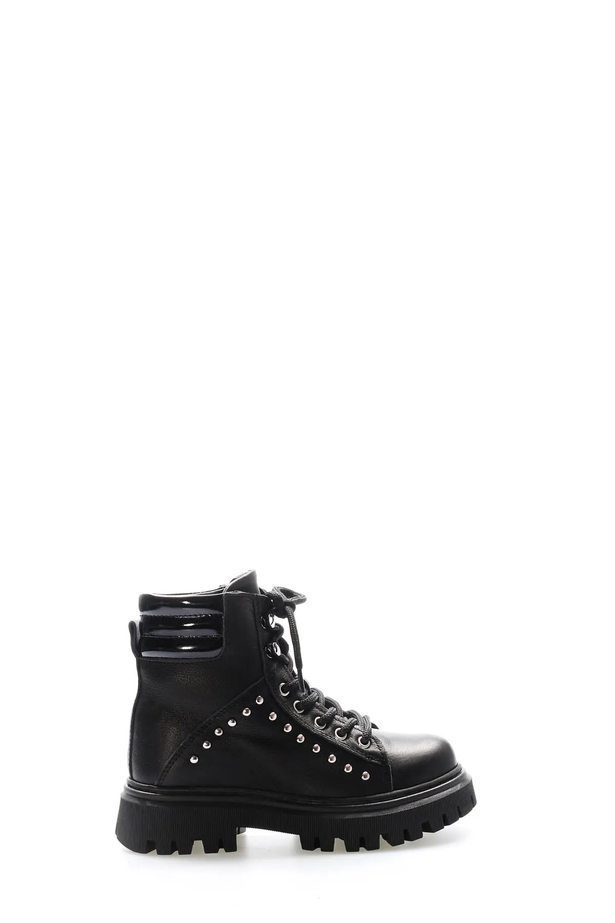 Hakiki Deri Kürklü Unisex Çocuk Klasik Bot 612KFA1589-2 Siyah sold by Wessi