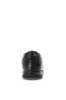Men's Black Leather Textured Sneakers-Wessi sold by Wessi