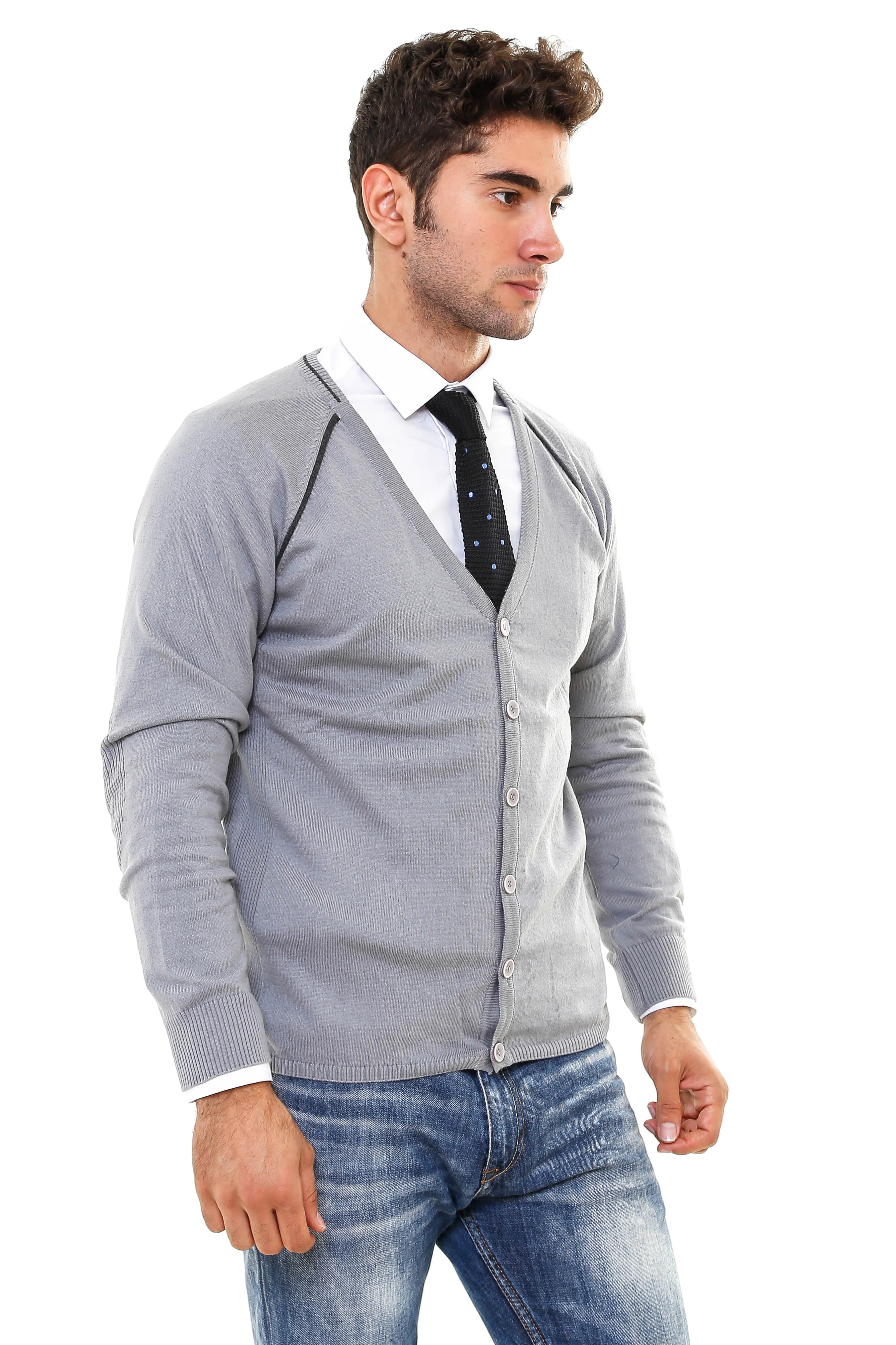Grey Cotton Knitwear - Wessi sold by Wessi product image thumbnail 2