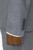 Slim Fit Houndstooth Patterned 2 Piece Grey Men Suit - Wessi sold by Wessi