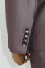 2 Buttons 2 Piece Brown Men Suit - Wessi sold by Wessi