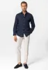 Navy Long-Sleeve Slim Fit Men's Shirt - Wessi sold by Wessi