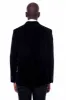 Wide Peak Lapel Velvet Black Blazer - Wessi sold by Wessi