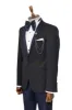 Shawl Lapel Double Breasted Navy Blue Suit | Wessi sold by Wessi