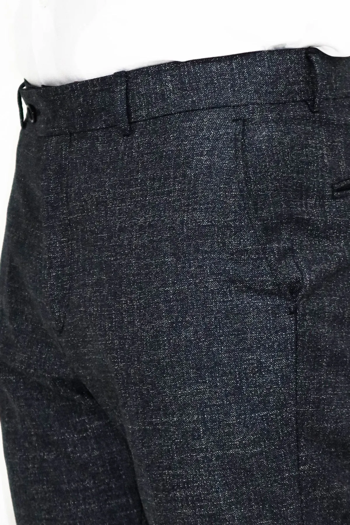Plain Navy Blue Men Trousers - Wessi sold by Wessi product image thumbnail 2