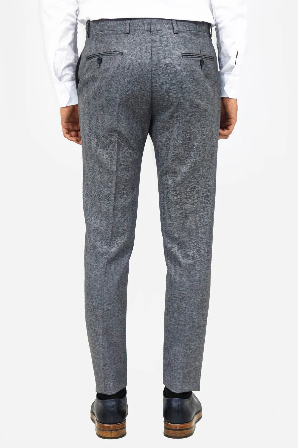 Plain Grey Men Trousers - Wessi sold by Wessi product image thumbnail 3