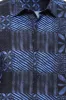 Navy Blue Patterned Shirt - Wessi sold by Wessi